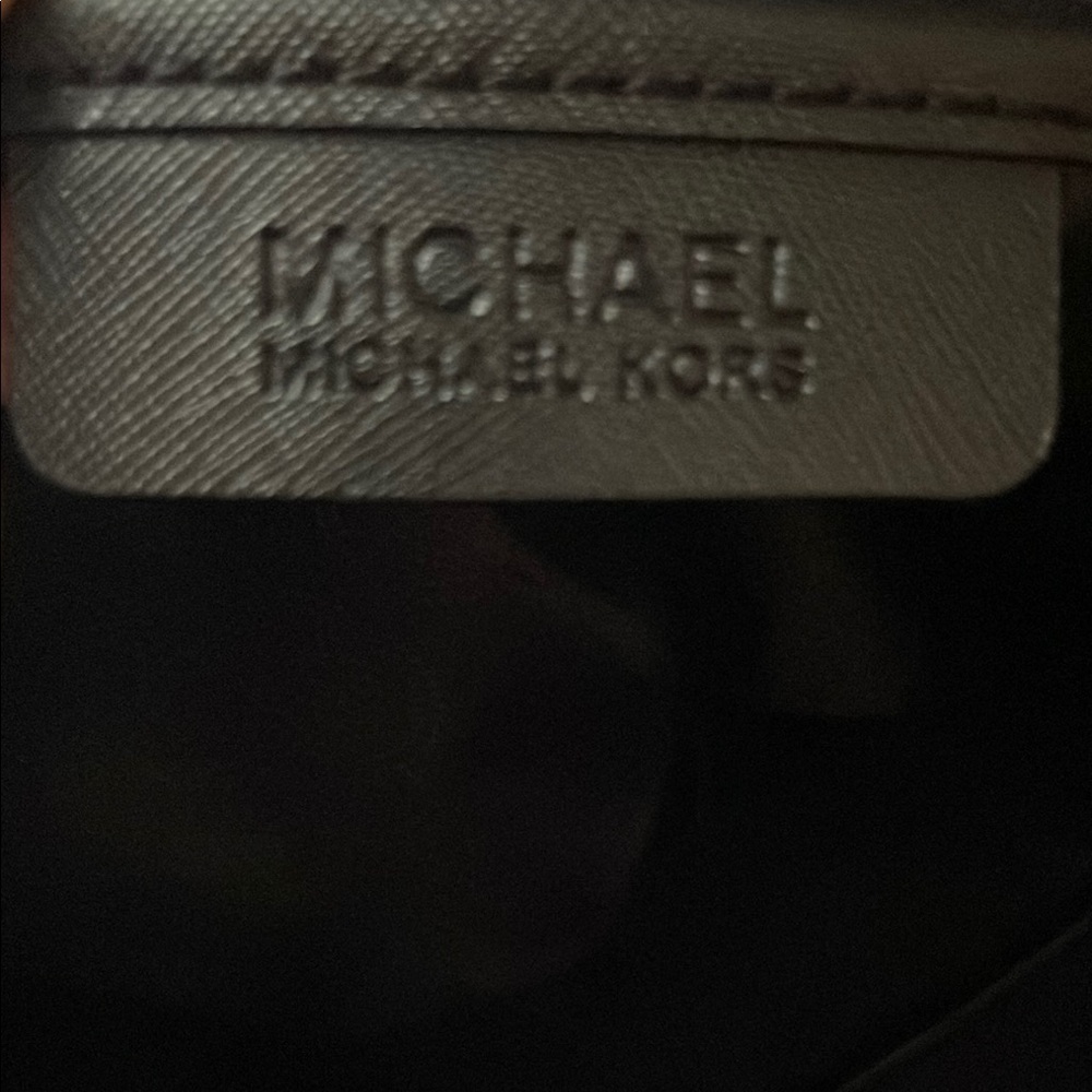 Michael Kors Black and Gold Structured Tote - Picture 2 of 8
